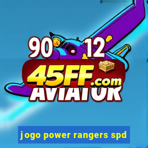 jogo power rangers spd